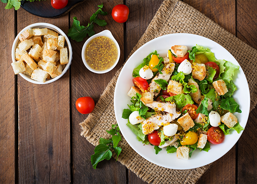 Insalata con straccetti di vitello