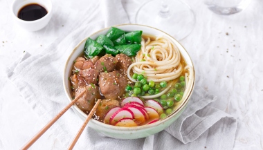 Ramen di spezzatino di vitello