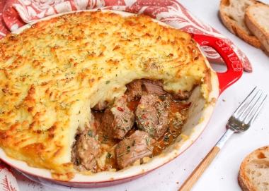 Cottage Pie con spezzatino